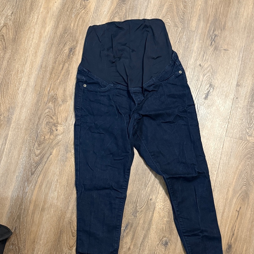 Isabel Maternity by Ingrid & Isabel Navy Jeggings